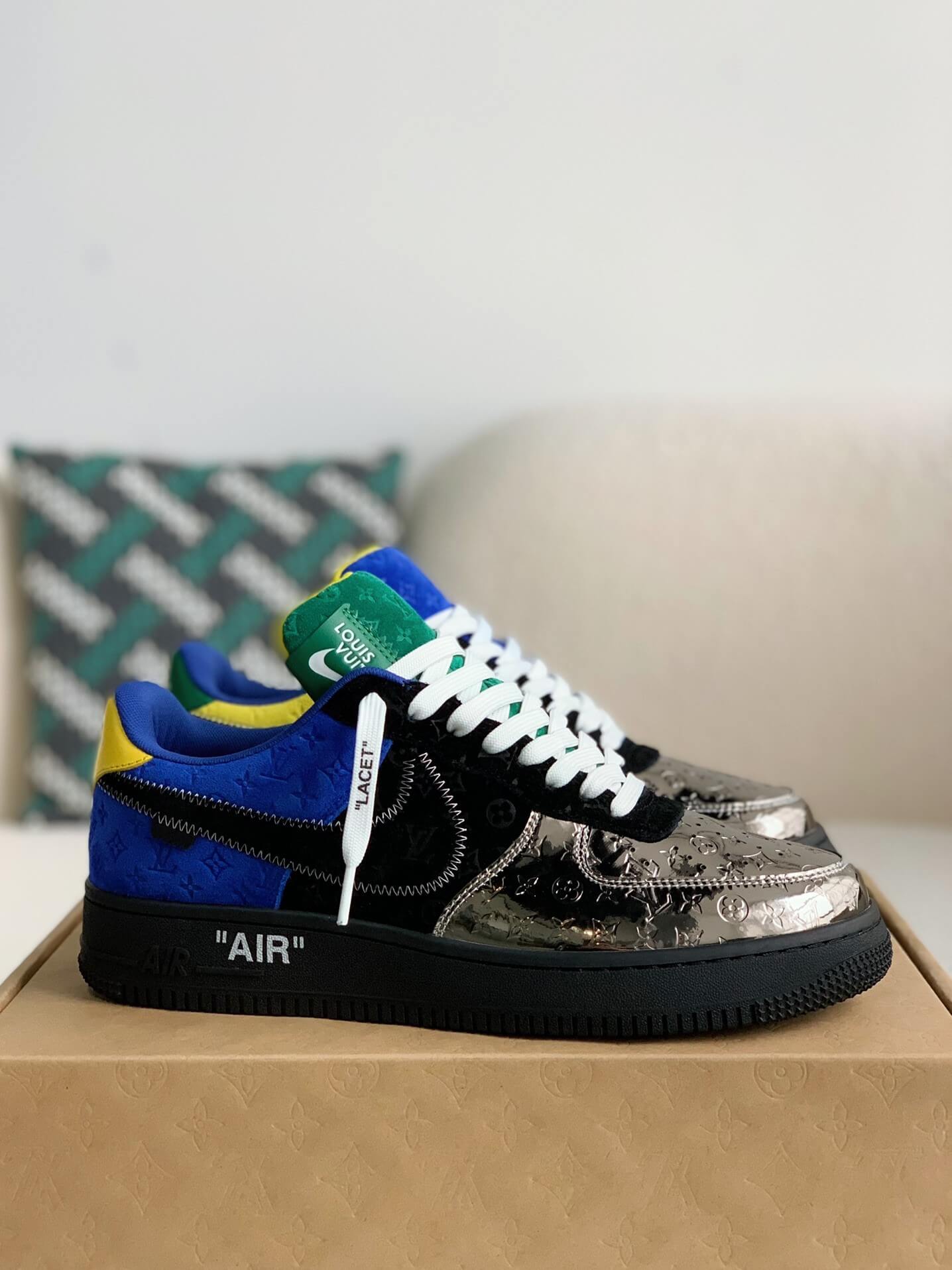 Off white air force 1 silver best sale