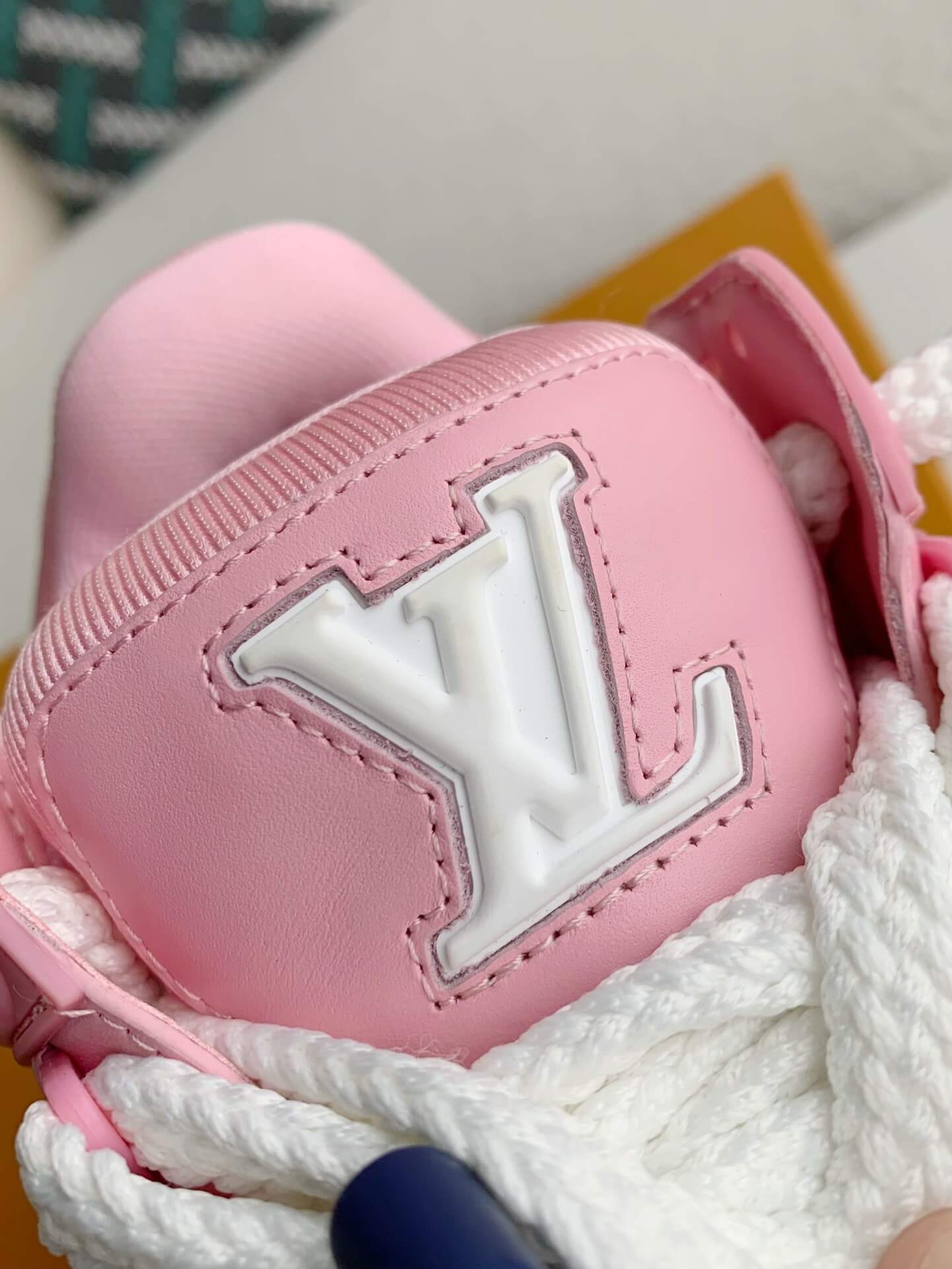 Louis Vuitton LV Trainer Maxi Pink Sneaker