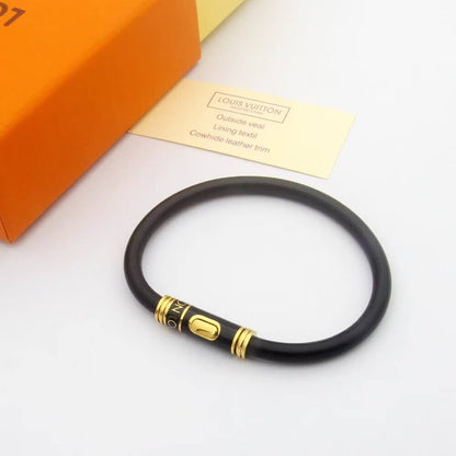 Louis Vuitton Black All Access Bracelet