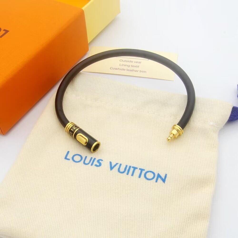 Louis Vuitton Black All Access Bracelet