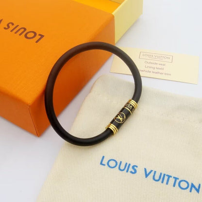 Louis Vuitton Black All Access Bracelet