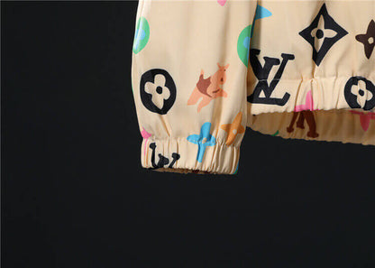 Louis Vuitton Printed Monogram Hoodie Jacket