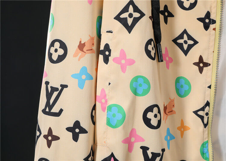 Louis Vuitton Printed Monogram Hoodie Jacket