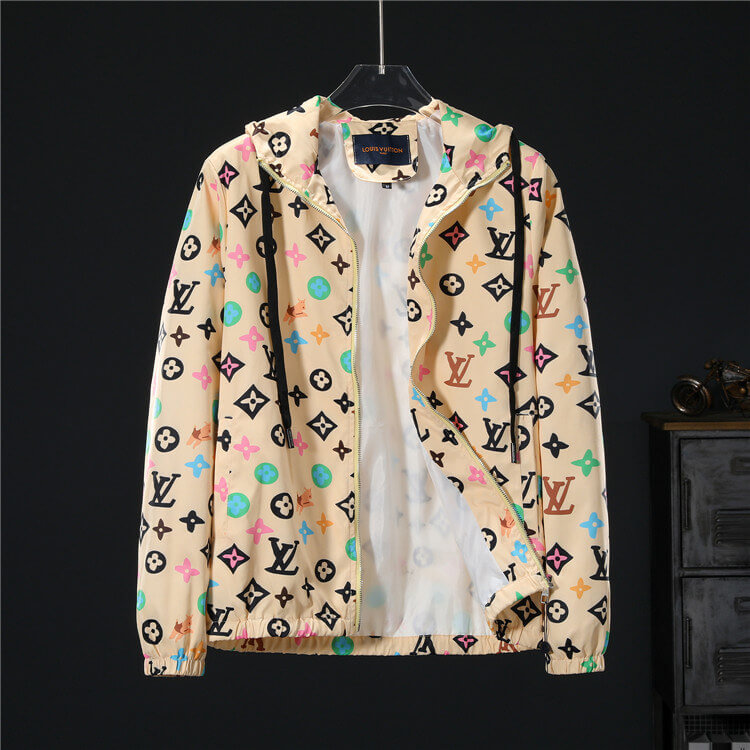 Louis Vuitton Printed Monogram Hoodie Jacket