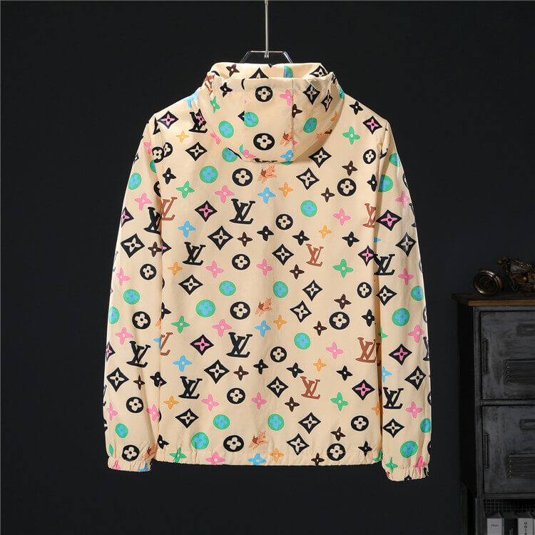 Louis Vuitton Printed Monogram Hoodie Jacket