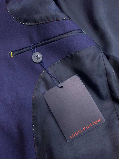 Louis Vuitton Navy Blue Suit