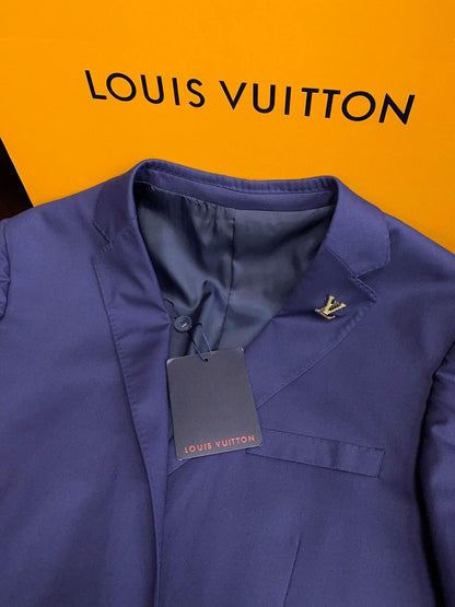 Louis Vuitton Navy Blue Suit