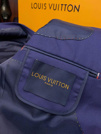 Louis Vuitton Navy Blue Suit