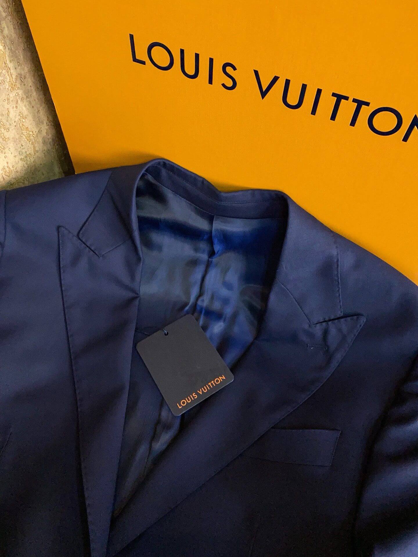 Louis Vuitton Navy Suit