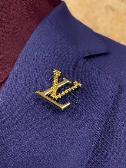 Louis Vuitton Navy Blue Suit