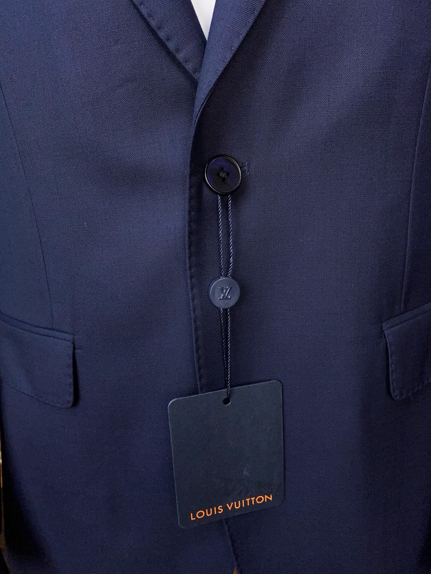 Louis Vuitton Navy Suit