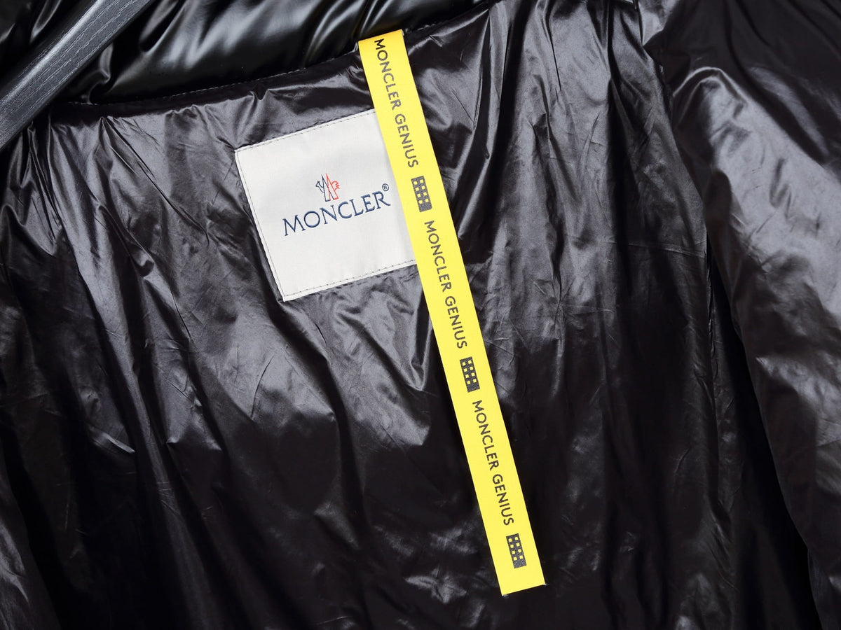Moncler Genius x Fragment Mayconne Black Printed Down Puffer Jacket