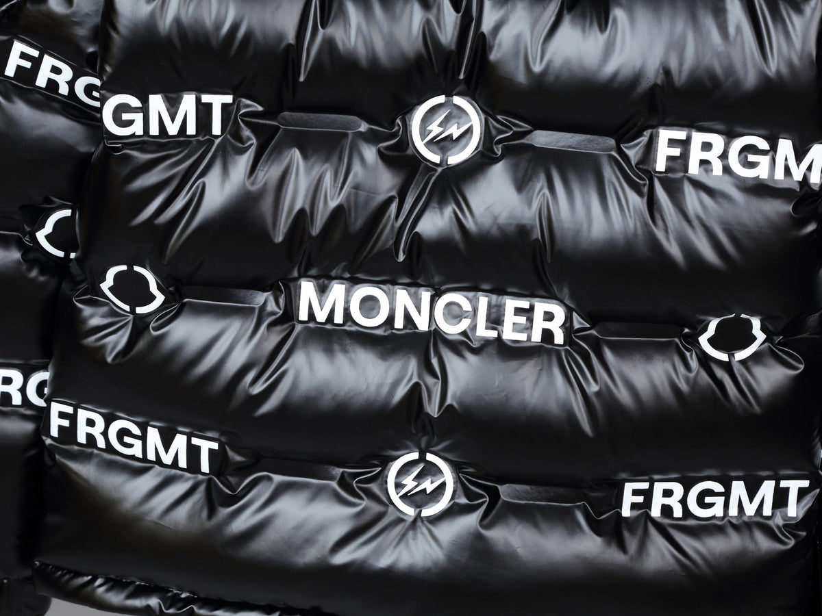 Moncler Genius x Fragment Mayconne Black Printed Down Puffer Jacket