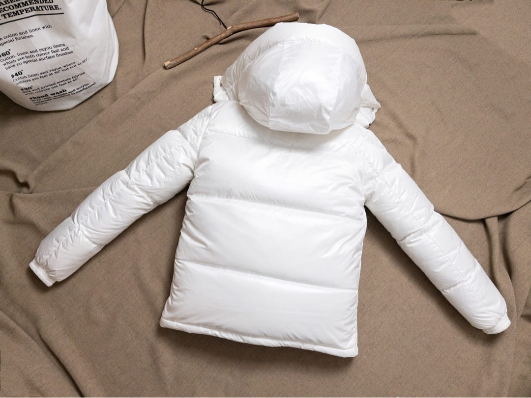 Moncler Montbeliard Glossy Hooded Short Down Jacket