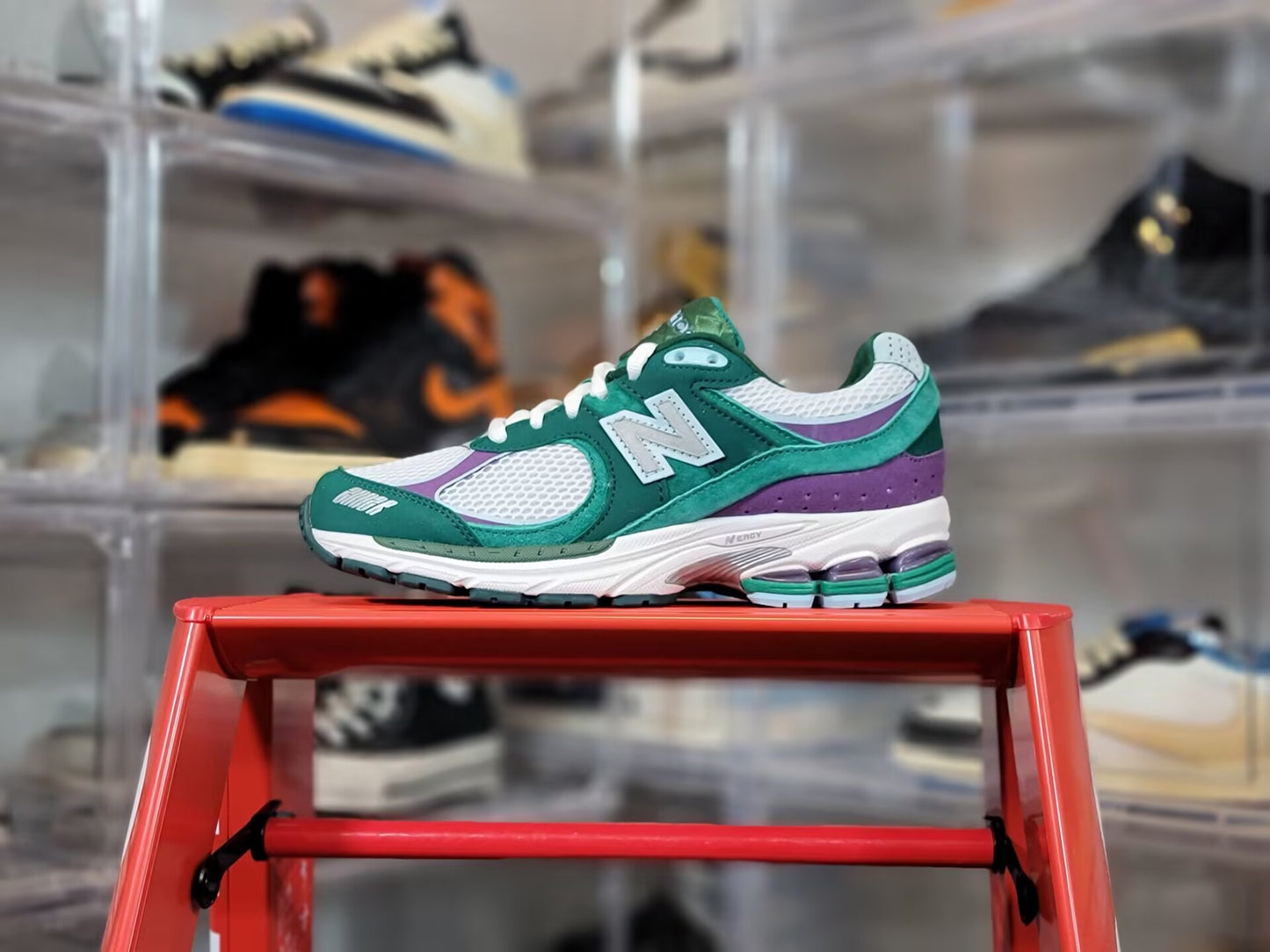 New Balance 2002R "Teal & Green" sneakers