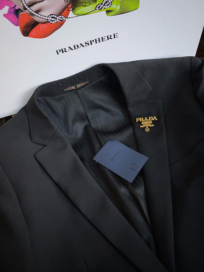 Prada Black Suit