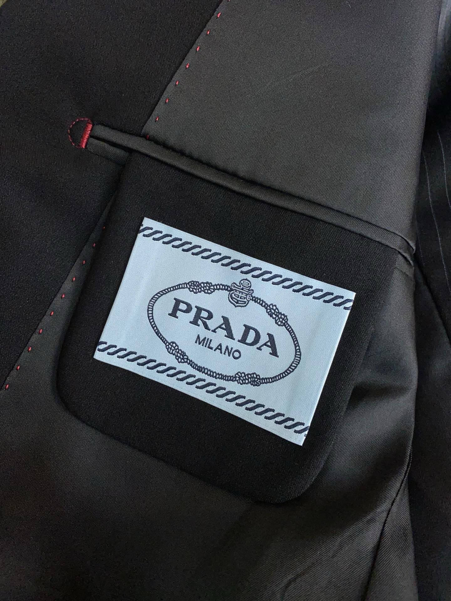 Prada Black Suit