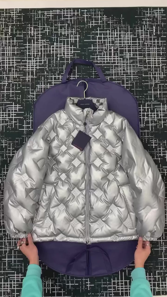 Louis Vuitton Glossy Puffer Jacket