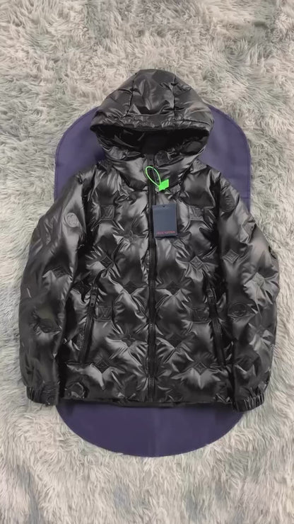 LV Glossy Puffer Jacket