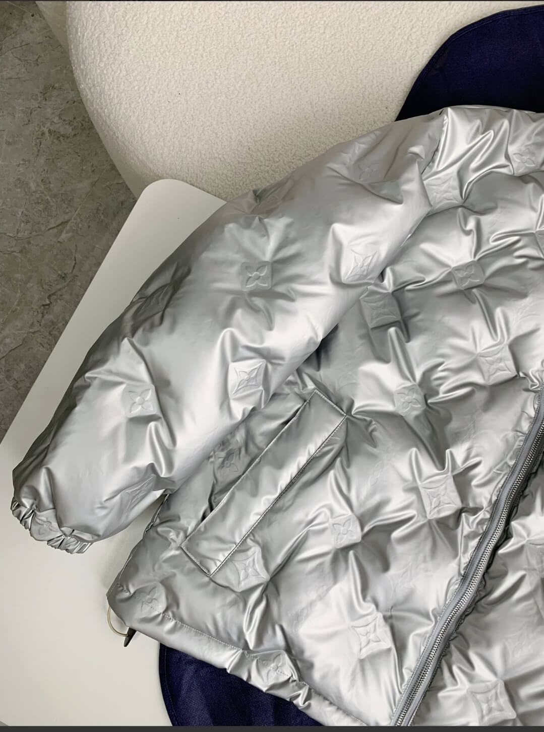 Louis Vuitton Glossy Puffer Jacket