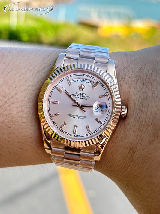 Rolex Day-Date 40 in Everose Gold