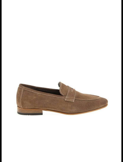 Cappuchino Suede Penny  Loafers