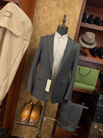 Gucci 2-Piece Gray Suit