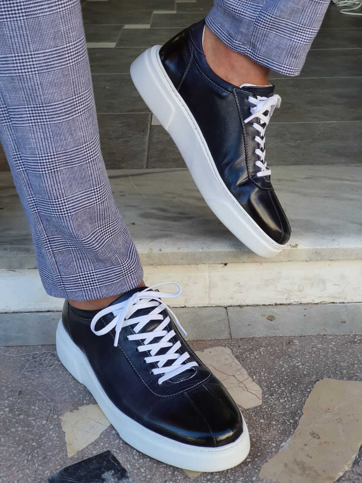 Martinelli Navy Blue Sneaker - Hollo Men