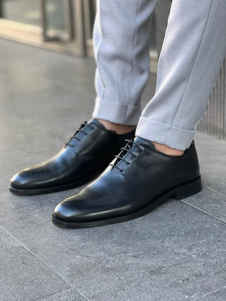 Black Ultar Oxford Shoe