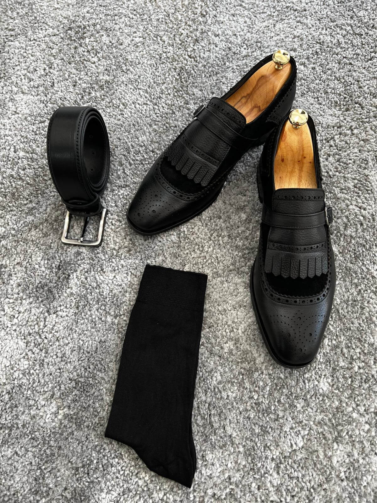 Kenk Classic Black Shoes