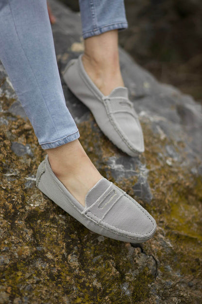 Oakmond Grey Suede Driving Loafers are both stylish and comfortable, making them suitable for casual and formal occasions—an ideal addition to any modern wardrobe.